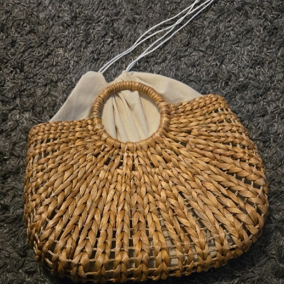 Straw Studios Natural Woven Tote - Picture 2 of 5